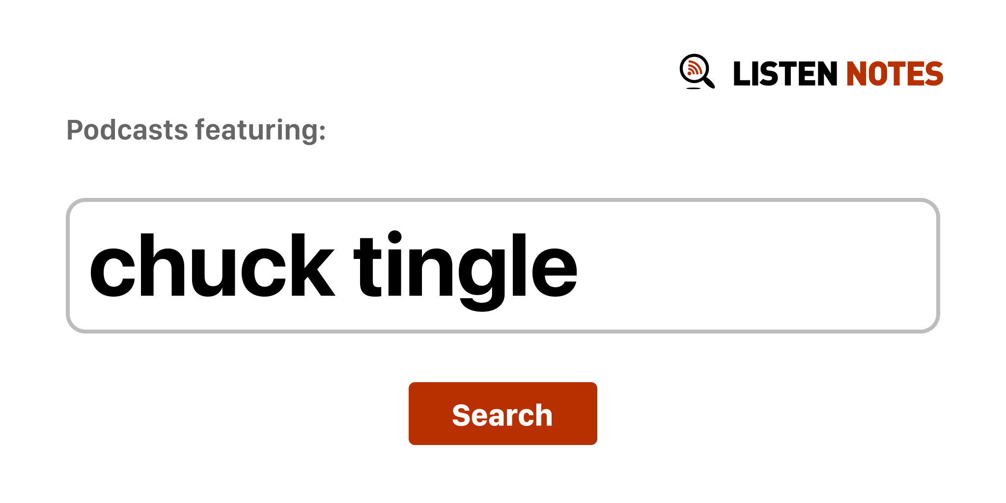 Chuck Tingle Top podcastepisoder